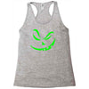 scary pumpkin halloween Racerback Tank