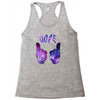 galaxy cartoon hands dope Racerback Tank