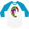 color bird 3/4 Sleeve Shirt