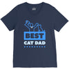 proud cat dad V-Neck Tee