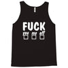 fuck you me off fun Tank Top