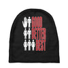rude good better best, ideal birthday gift or present Baby Beanies