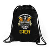 personalisierte darts spieler Drawstring Bags