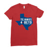 tejanos for beto Ladies Fitted T-Shirt