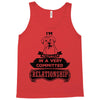 I Am Boxer Actually In A Very Commited Relationship Tank Top