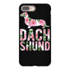 dachshund floral iPhone 8 Plus