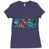 jake paulers cool colors Ladies Fitted T-Shirt