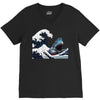 Great White Wave Shark V-Neck Tee