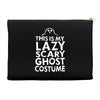 this is my lazy ghost costume 3 Accessory Pouches