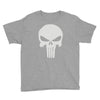 the punisher skull head Youth Tee