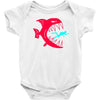 monster fish eats diver Baby Bodysuit