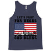Lets Pray For Vegas, God Bless Tank Top