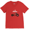 indian motorcycles retro V-Neck Tee