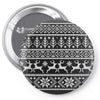Ugly X mas Design Pin-back button