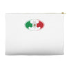 bat man mexican flag mexico logo Accessory Pouches