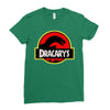 dracarys logo Ladies Fitted T-Shirt