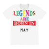 legends are born may All Over Women's T-shirt