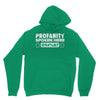 profanity spoken here Unisex Hoodie