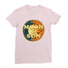 Moon and Sun Ladies Fitted T-Shirt