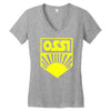 ossi  fdj ddr fun Women's V-Neck T-Shirt