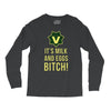 milk and eggs Long Sleeve Shirts