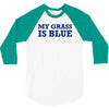 blue grass t shirt country music shirt cool tshirt harmonica banjo shi 3/4 Sleeve Shirt