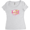 zombie burger Women's Triblend Scoop T-shirt