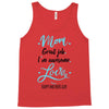 Mom Great Job I'm Awesome Love Happy Mother's Day Tank Top