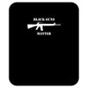 black guns matter m16 Mousepad