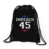 Impeach 45 Drawstring Bags