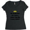 dentist crown Women's Triblend Scoop T-shirt