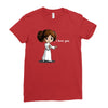 i love you Ladies Fitted T-Shirt