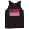 usa flag navy american Tank Top