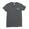 Mooncake Pocket Ladies Fitted T-Shirt