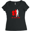 job well done batle royal gaming Women's Triblend Scoop T-shirt