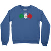 bat man mexican flag mexico logo Crewneck Sweatshirt