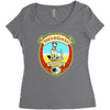 dogs bollocks beer label ideal birthday present or gift Women's Triblend Scoop T-shirt