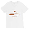 caffeine loading pleace wait V-Neck Tee