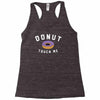 donut touch me funny Racerback Tank