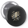 torn rib cage Pin-back button