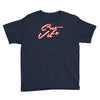 c'est la vie neon slogan Youth Tee