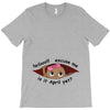 April Peeking Out Baby Girl T-Shirt