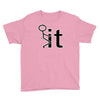 fk it funny college party Youth Tee