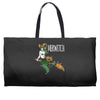 mermaid halloween Weekender Totes