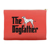 the dogfather dalmatian Accessory Pouches