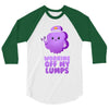 working off my lumps 3/4 Sleeve Shirt