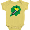 who cut the cheese Baby Onesie
