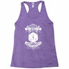 Natural 1   Orc White Edition Racerback Tank