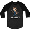 hey, ass butt! 3/4 Sleeve Shirt
