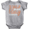 half man , half komodo dragon Baby Onesie